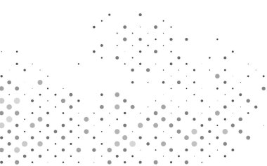 Açık Gümüş, benekli gri vektör örtüsü.