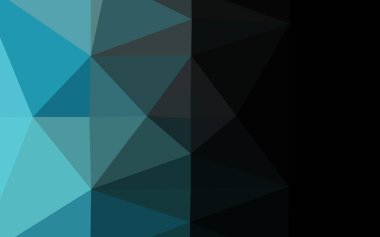 Hafif BLUE vektörü düşük poli düzeni.