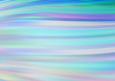 Çizgileri, ovalı hafif BLUE vektör şablonu.