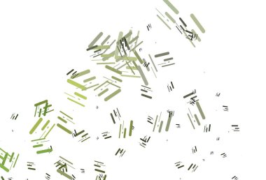 Uzun çizgileri olan açık yeşil vektör arkaplanı. Bulanık dekoratif tasarım basit bir şekilde çizgilerle. TV reklamları için arkaplan.