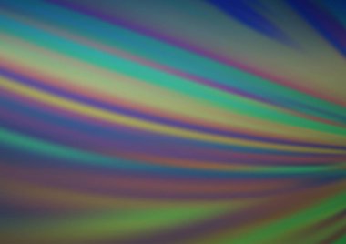 Koyu mavi, yeşil vektör parlak arkaplanı bulanıklaştırdı.