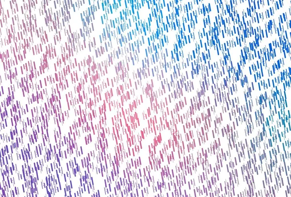 Bleu Clair Fond Vectoriel Rouge Avec Longues Lignes Illustration Abstraite — Image vectorielle
