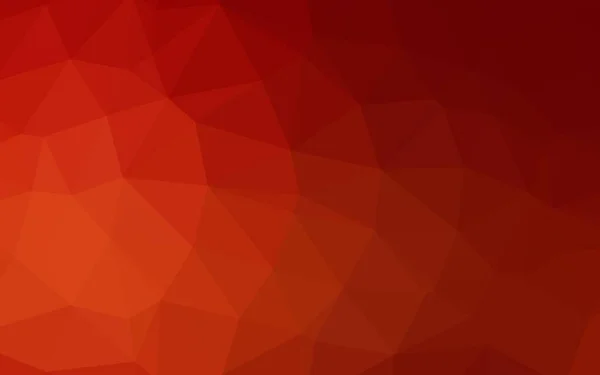 Luz Vector Rojo Abstracto Textura Poligonal — Vector de stock