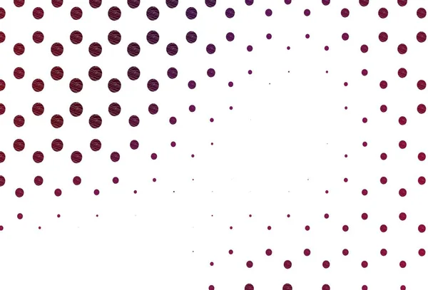Светло Розовый Векторный Отрезок Точками Размытые Пузыри Абстрактном Фоне Красочным — стоковый вектор