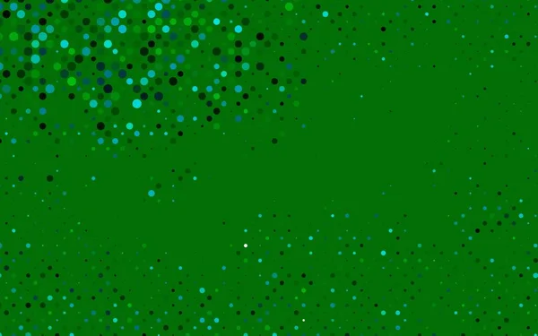 Світло Блакитна Зелена Векторна Текстура Дисками — стоковий вектор
