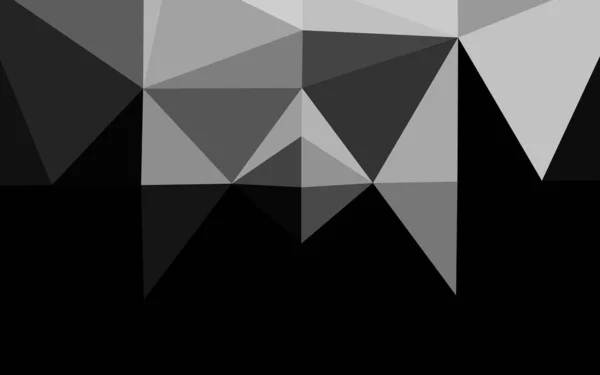 ライトシルバーグレーベクトルぼやけた三角形 — ストックベクタ