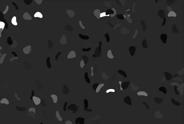 Світло Сіра Сіра Векторна Текстура Випадковими Формами Барвисті Хаотичні Форми — стоковий вектор