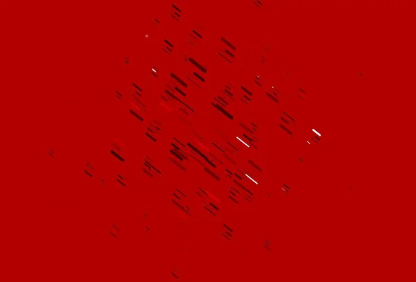 Diseño Vectorial Rojo Claro Con Líneas Planas Ilustración Abstracta Geométrica — Vector de stock