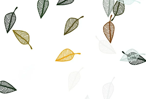 Dekorative Illustration Mit Abstrakten Bunten Blättern Texturiertes Muster Für Website — Stockvektor