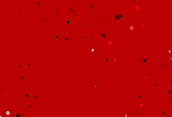 具有圆形形状的浅红色矢量布局 用自然风格的彩色气泡作摘要说明 美丽网站的模式 — 图库矢量图片