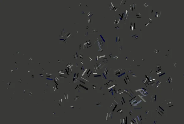 Світло Чорний Векторний Шаблон Повторюваними Паличками Сучасна Геометрична Абстрактна Ілюстрація — стоковий вектор