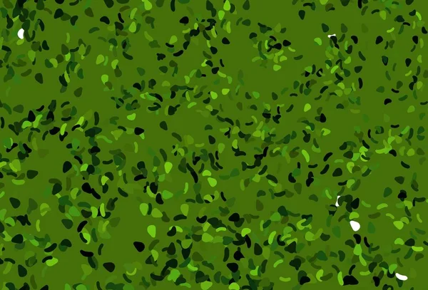 Світло Зелений Векторний Шаблон Формами Маніфесту Ілюстрація Барвистими Градієнтними Формами — стоковий вектор