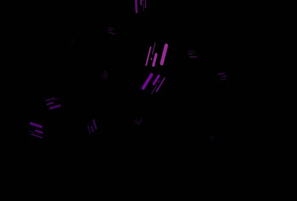 Dark Purple Vector Template Repeated Sticks Modern Geometrical Abstract Illustration — Stock Vector
