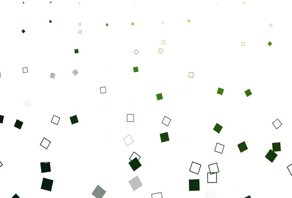 Luz Verde Fundo Vetorial Com Retângulos Glitter Ilustração Abstrata Com — Vetor de Stock