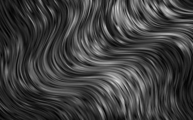 Açık Gümüş, dalgalı çizgileri olan gri vektör şablonu 