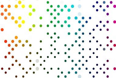 Çember şekilli soyut vektör düzeni. Doğa tarzında bulanık halkaları olan güzel renkli çizimler. Marka kitabın için tamamen yeni bir şablon.