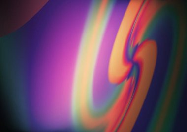 Multicolor vector background with lamp shapes.