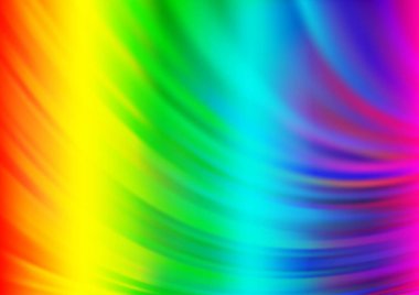 Multicolor vector background with lamp shapes.