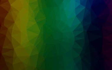 Çoklu renkli vektör üçgen mozaik dokusu