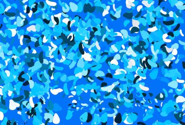 Soyut şekilli hafif Mavili vektör arkaplanı. Soyut gradyan şekilli basit renkli çizimler. İşiniz için en iyi akıllı tasarım.