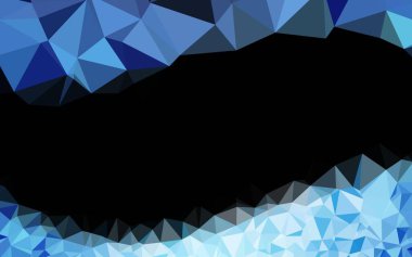 Çoklu renkli vektör üçgen mozaik dokusu