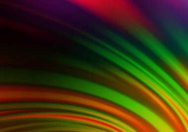 Multicolor vector background with lamp shapes.