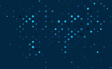 Açık Mavi, noktalı yeşil vektör arkaplanı.