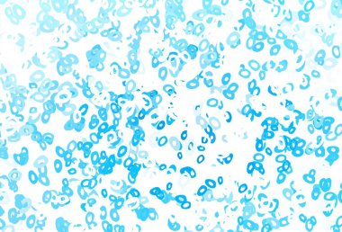 Küreli açık yeşil vektör deseni. Bulanık yağmur damlaları olan soyut bir çizim. Marka kitabınız için şablon.