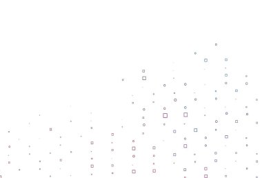 Açık mavi, dikdörtgenli kırmızı vektör düzeni, kareler. Soyut arkaplanda dikdörtgenler ve renkli gradyanlar. Cep telefonları için arka plan.