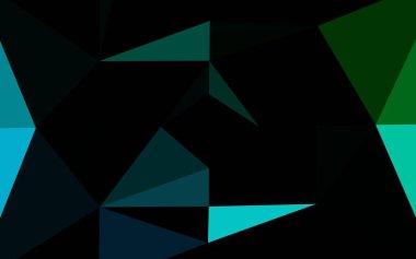 Çoklu renkli vektör üçgen mozaik dokusu