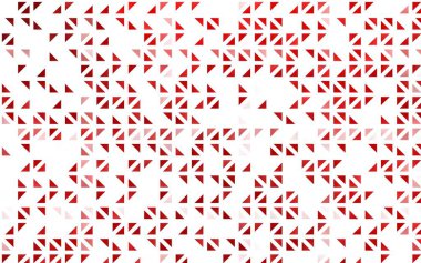 Çokgen biçiminde açık kırmızı vektör deseni.