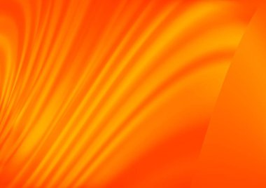 Açık Turuncu vektör bulanık ve renkli şablon.