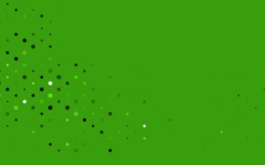 Çember şekilli açık yeşil vektör düzeni.