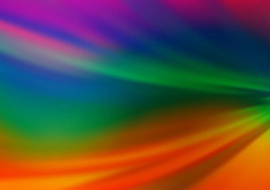 Koyu Çokrenkli, Gökkuşağı vektörü bulanık arkaplan.