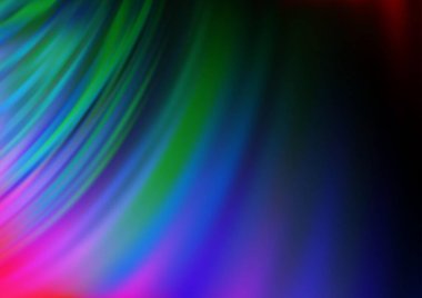 Multicolor vector background with lamp shapes.