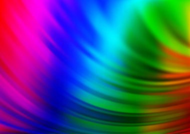 Multicolor vector background with lamp shapes.