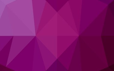 Koyu Mor vektör soyut çokgen dokusu.