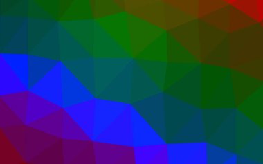 Çoklu renkli vektör üçgen mozaik dokusu