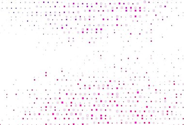 Kristalleri ve dikdörtgenleri olan açık pembe vektör deseni. Dikdörtgenli soyut gradyan çizimi. Cep telefonları için arka plan.