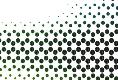 Benekli açık yeşil vektör örtüsü. 