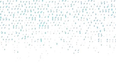 Cinsiyet sembollü açık mavi vektör arkaplanı. Renkli gradyan tarzında cinsiyet işaretli akıllı bir illüstrasyon. Fasion dergileri için şablon.