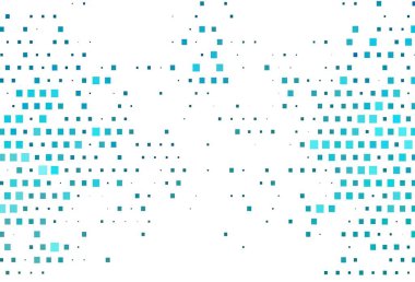 Kristalli, dikdörtgenli hafif BLUE vektör şablonu. Dikdörtgenli soyut gradyan çizimi. Reklamınız, posteriniz, afişiniz için en iyi tasarım.