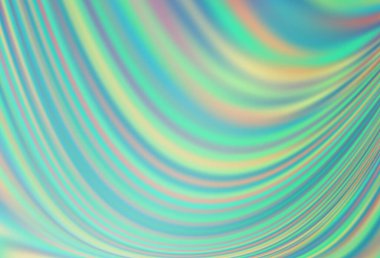 Kabarcık şekilli açık yeşil vektör arkaplanı. Soyut mermer tarzında, gradyanı olan renkli bir illüstrasyon. İşiniz için en iyi bulanık tasarım..