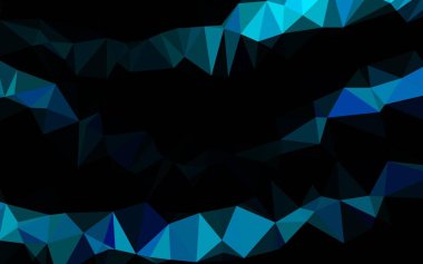 Çoklu renkli vektör üçgen mozaik dokusu