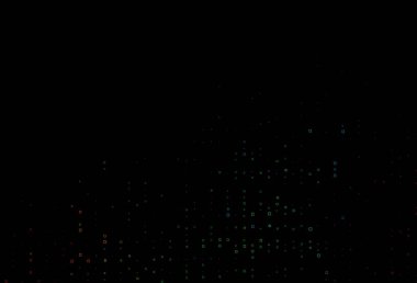 Çokgen biçimli açık renk, Gökkuşağı vektör örtüsü.