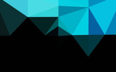 Çoklu renkli vektör üçgen mozaik dokusu