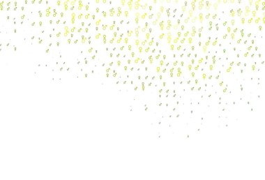 Açık yeşil, cinsiyet faktörlü sarı vektör deseni. Renkli cinsiyet sembollü soyut illüstrasyon. TV reklamları için basit tasarım.