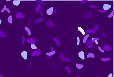 Soyut şekilli açık mor vektör arkaplanı. Soyut gradyan şekilli basit renkli çizimler. Kartvizitiniz için modern tasarım.