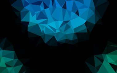 Çoklu renkli vektör üçgen mozaik dokusu