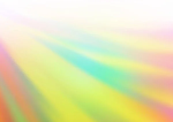 Luz Multicolor Vetor Arco Íris Desfocado Modelo Colorido — Vetor de Stock